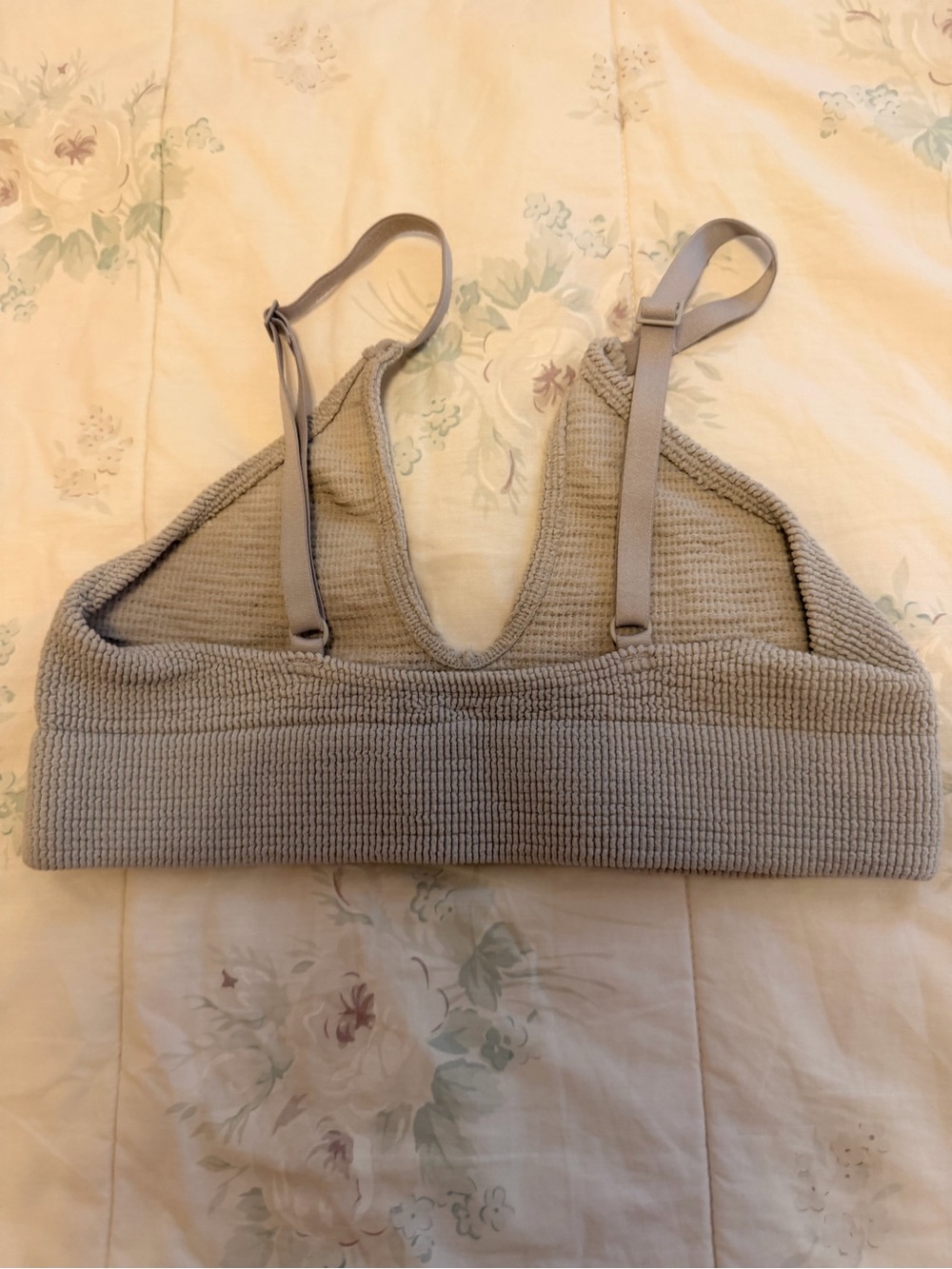 Free People Heather Gray Knit Bralette - Picture 2 of 3